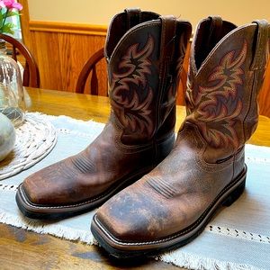Justin Steel-toe Work-boots 10